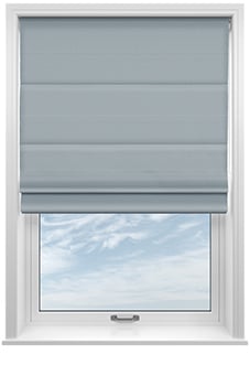 Oslo, Cloud - Twist&Fit Roman Blind